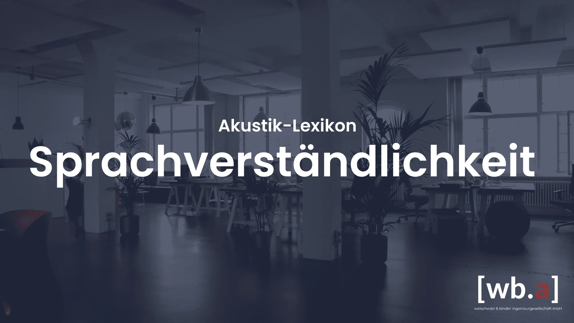 Sprachverständlichkeit