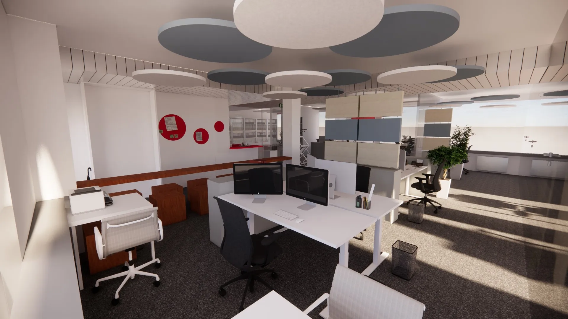 Akustik in Büroräumen verbessern